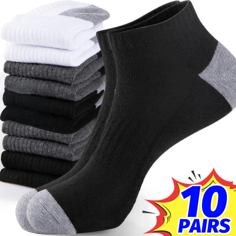 Ankle Sock Low Cut - 1-10 Pasang Kaus Kaki Musim Panas