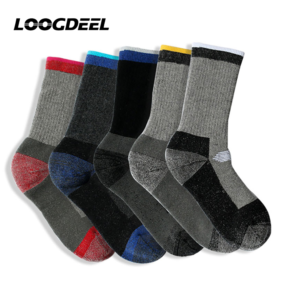 Wool Hiking Sock - Loogdeel 1 Pasang Kaus Kaki Termal