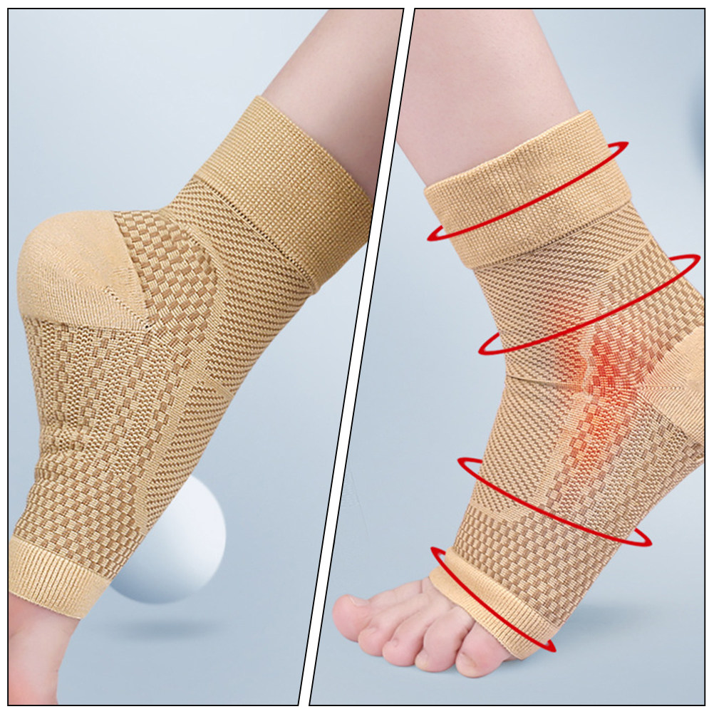 Ankle Brace Sock - 1 Pasang Kaus Kaki Penyangga Pergelangan