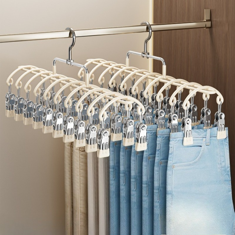 Sock Organizer Tray - Gantungan Celana dengan Klip Anti-Selip Rak