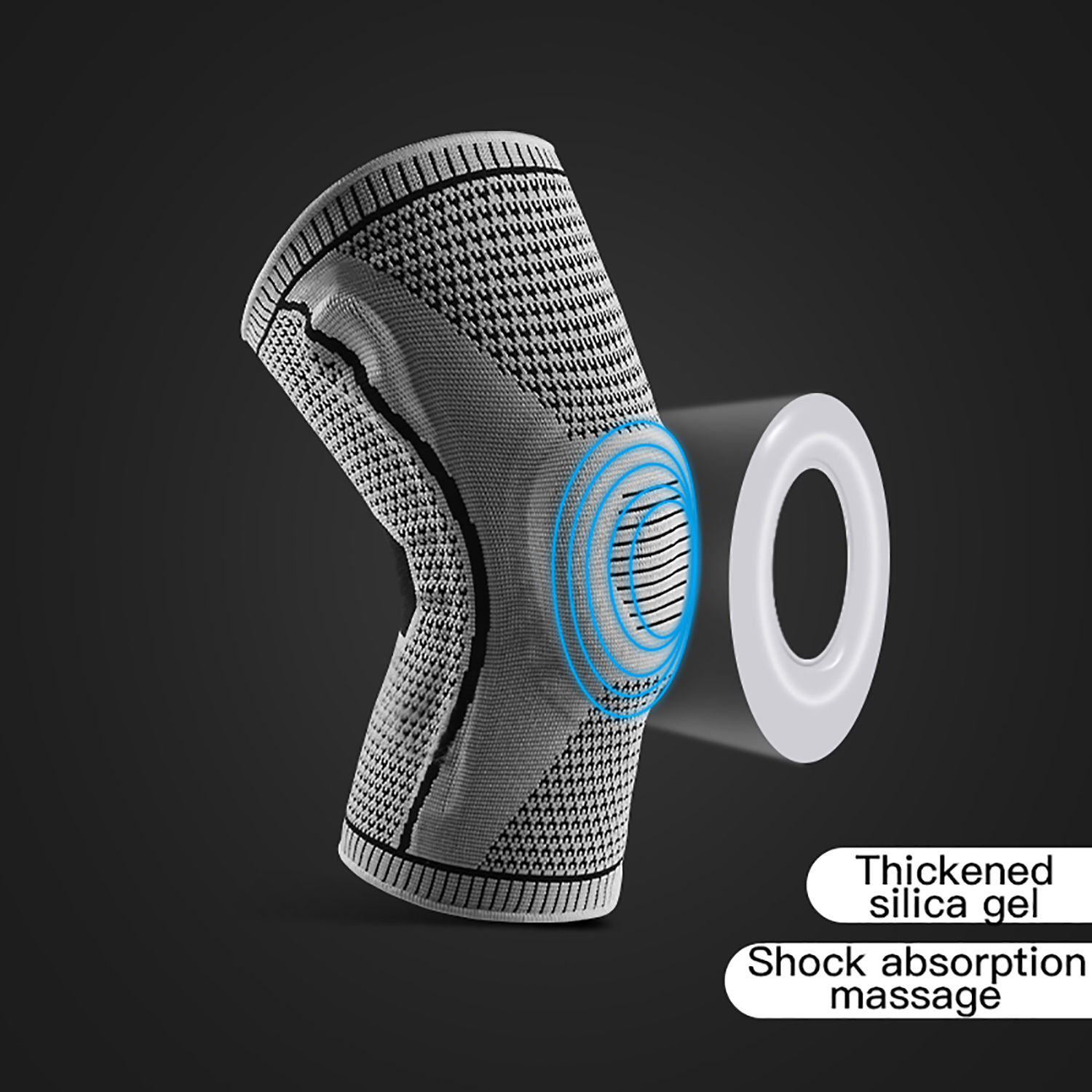 Penyangga Lutut Kompresi Ganda - Compression Sleeve Calf ulasan dan harga