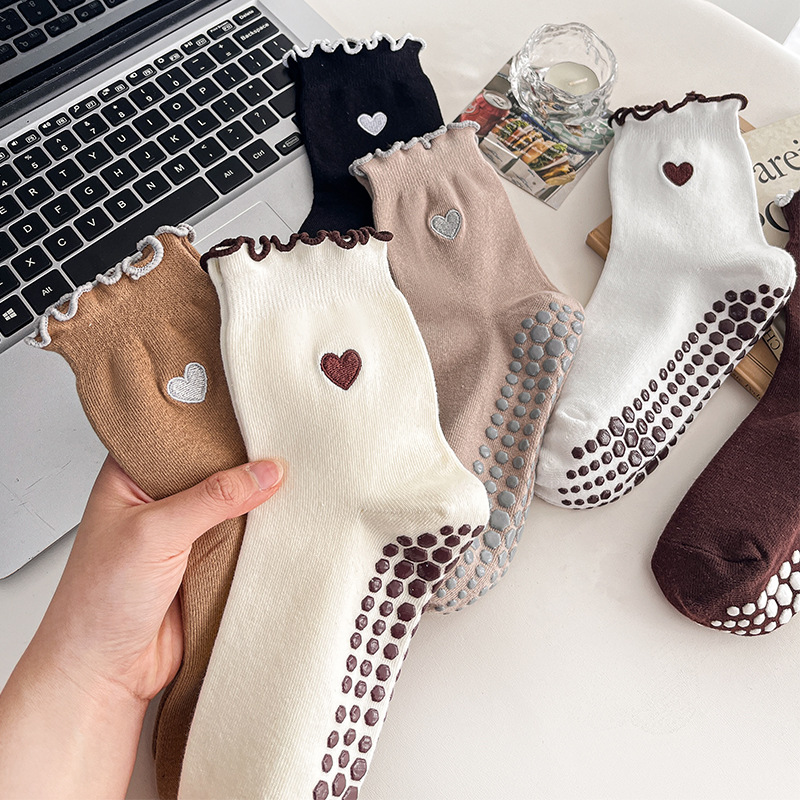 Kaos Kaki Yoga Wanita Katun Bo - Grip Sock Yoga ulasan dan harga