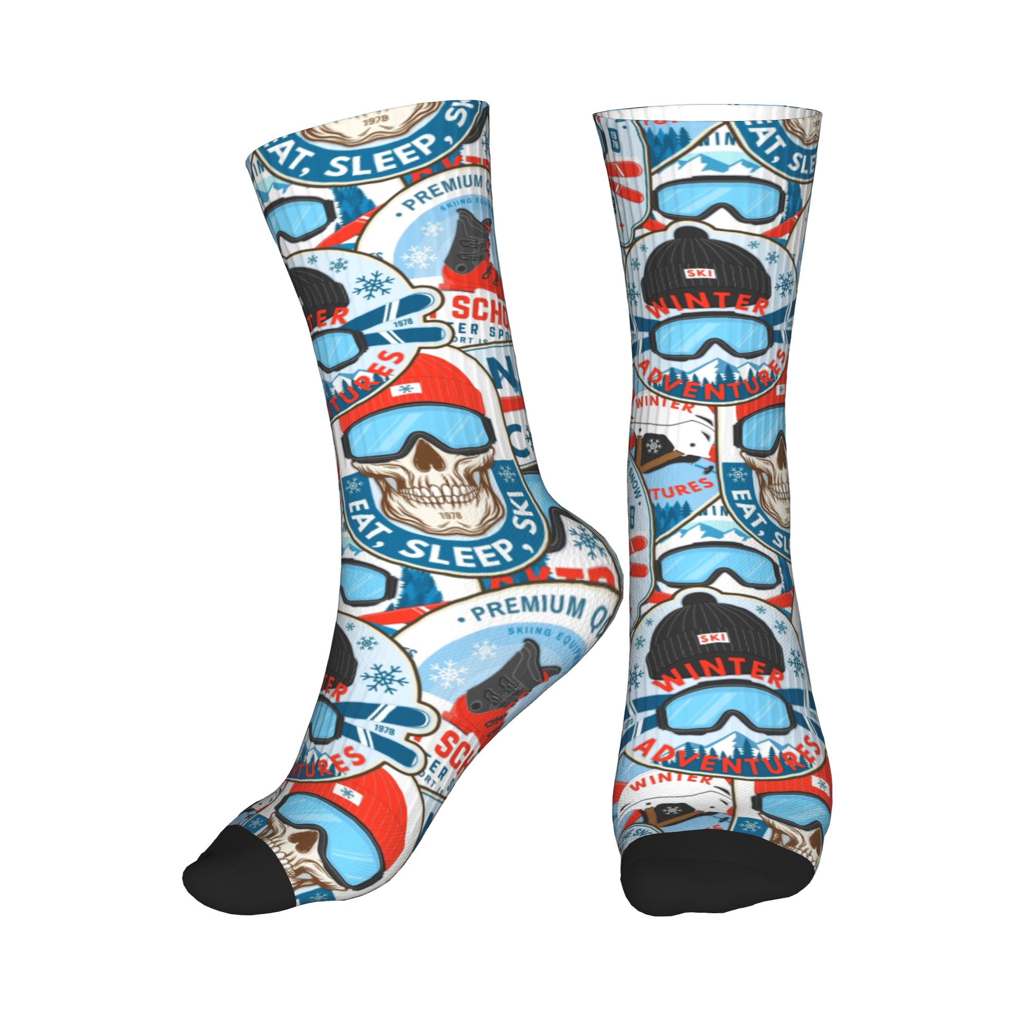 Kaus Kaki Cetak Tanpa Jahitan  - Dress Sock Men ulasan dan harga