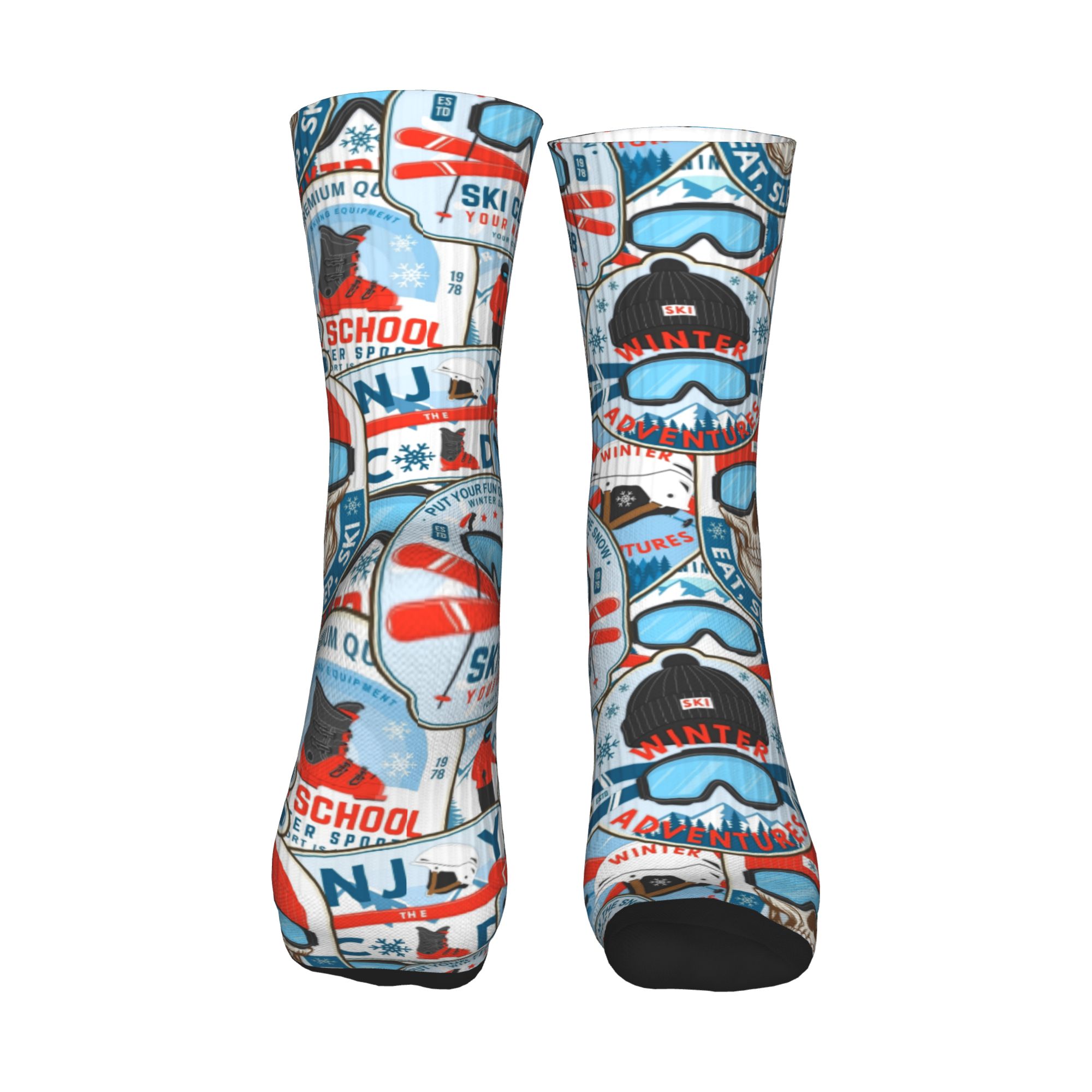 Kaus Kaki Cetak Tanpa Jahitan  - Dress Sock Men ulasan dan harga