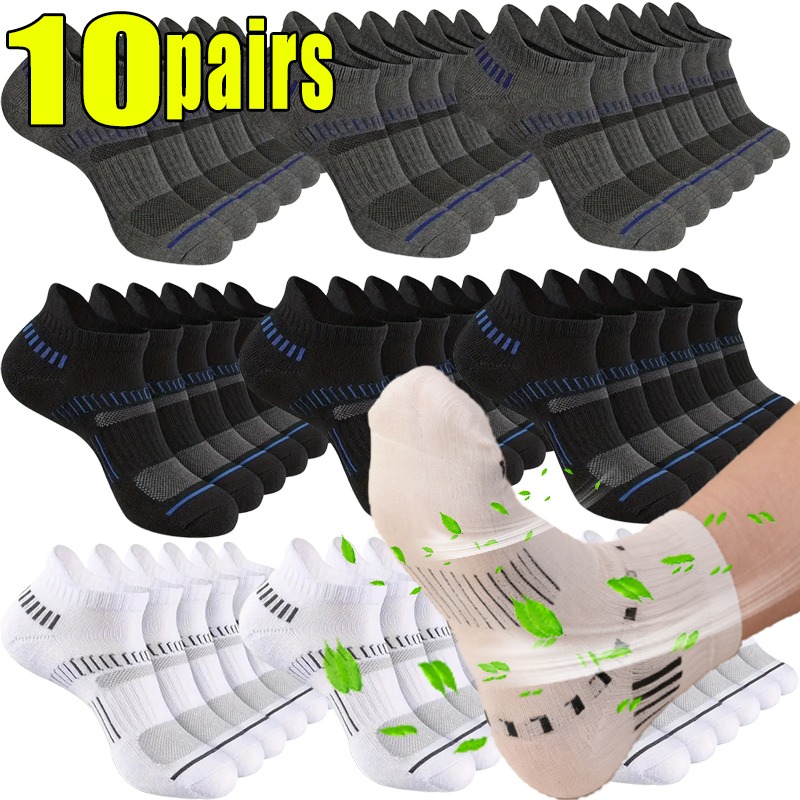 1-10 Pasang Kaus Kaki Pria Ber - Ankle Sock Low Cut ulasan dan harga