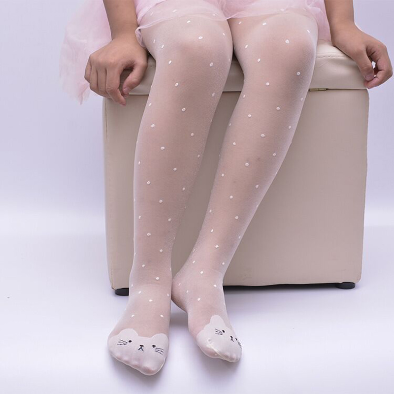 Stoking Tipis Motif Titik-titi - Tights Pantyhose Sheer ulasan dan harga
