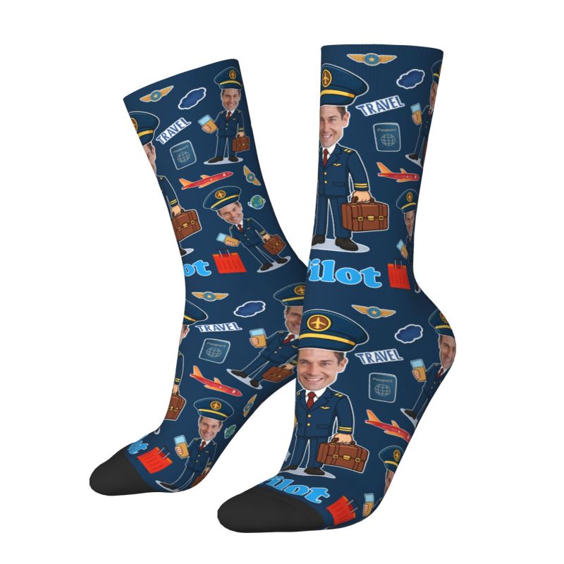 Kaos Kaki Pria Unik Motif Pilo - Dress Sock Men ulasan dan harga