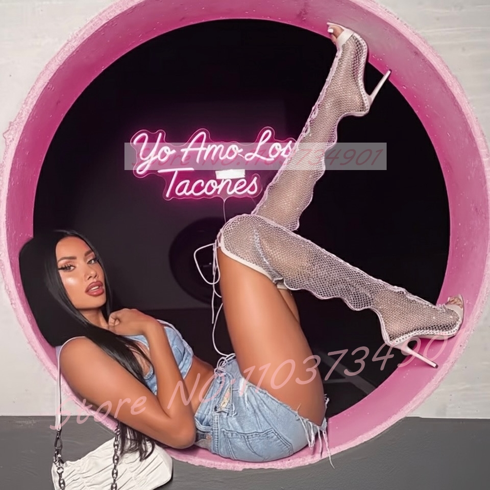 Sepatu Bot Setinggi Paha Stoki - Fishnet Stocking Women ulasan dan harga