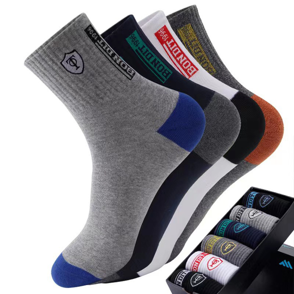 Kaos Kaki Pria 5/10 Pasang Pre - Cotton Crew Sock Pack ulasan dan harga