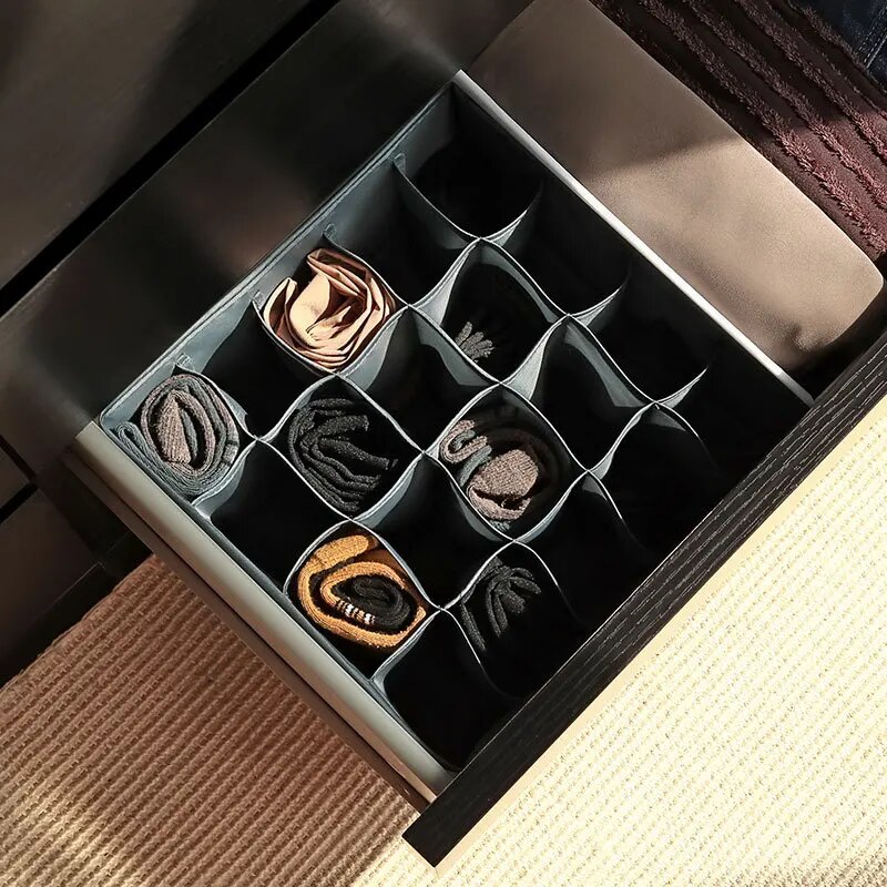1 buah kotak penyimpanan pakai - Sock Organizer Tray ulasan dan harga