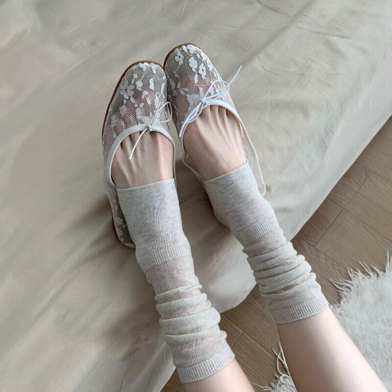 1 Pasang Penutup Kaki Berbahan - Boot Sock Slouchy ulasan dan harga