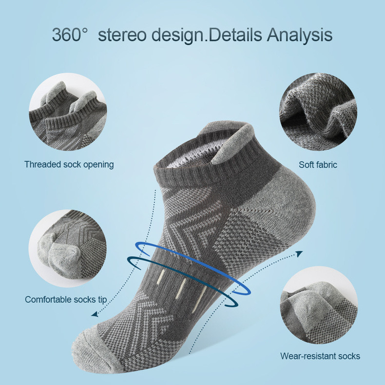 6/12 Pasang Kaus Kaki Atletik  - Athletic Sock Cushion ulasan dan harga