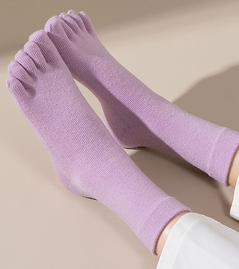 Kaus Kaki Lima Jari Kasmir Teb - Toe Sock Split ulasan dan harga