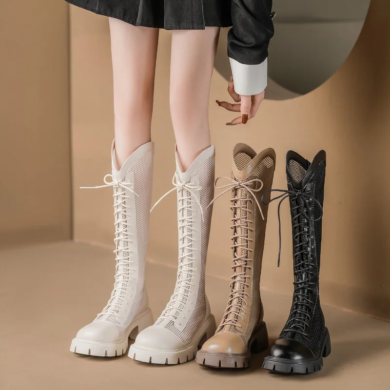 Sepatu Bot Tinggi Wanita Musim - Knee High Sock Women ulasan dan harga
