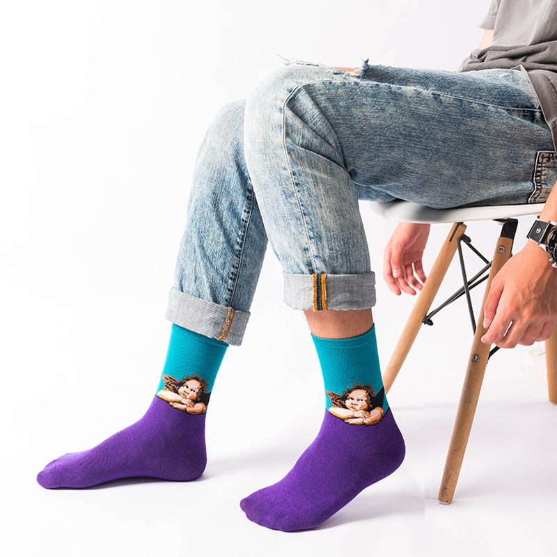 7 Pasang Pak Lot Dropshipping  - Cotton Crew Sock Pack ulasan dan harga
