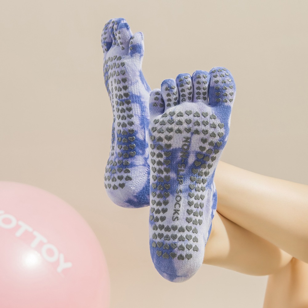 Kaos Kaki Yoga Wanita Tie-Dye  - Grip Sock Yoga ulasan dan harga