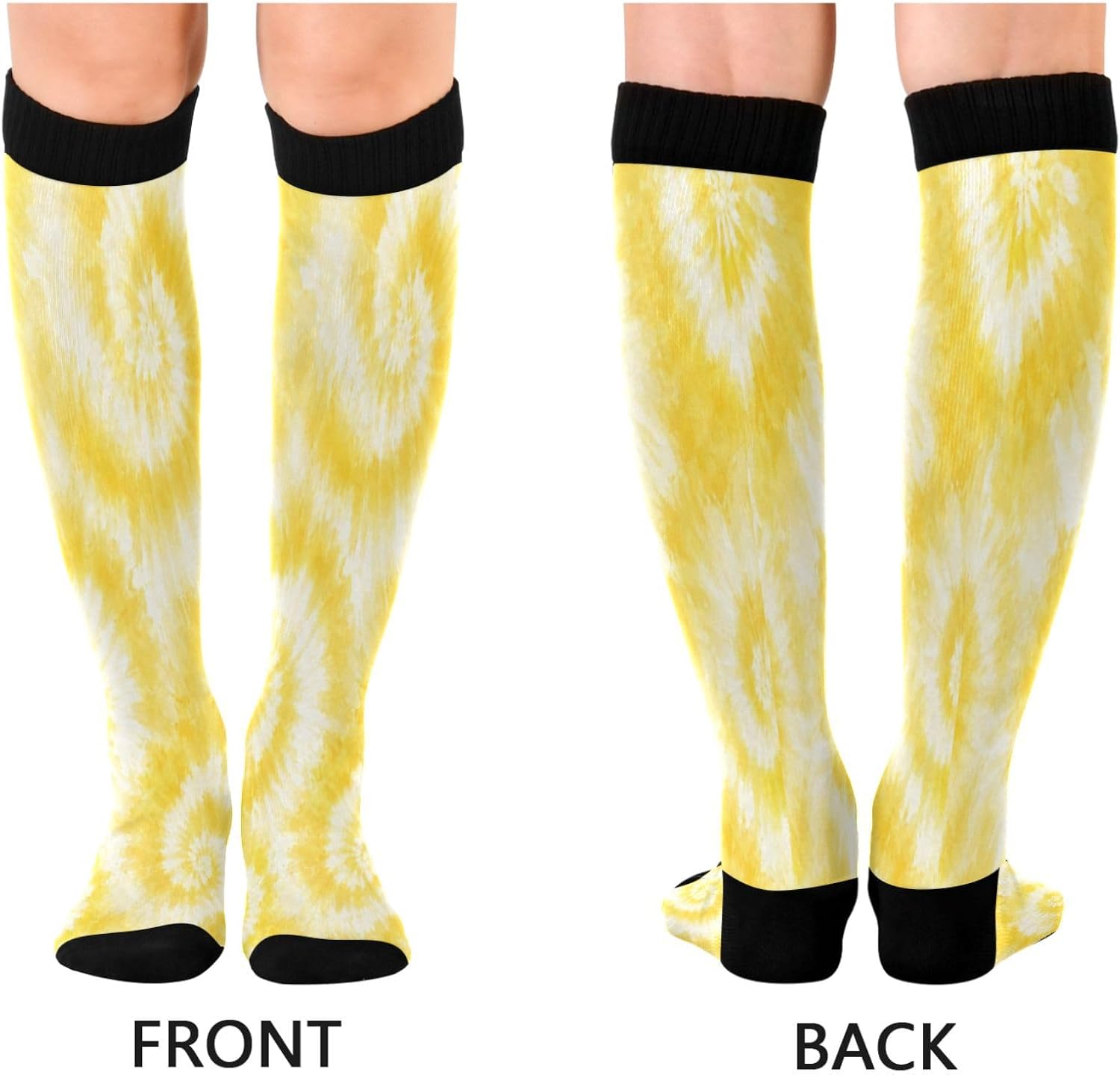 Kaus Kaki Kompresi Tie-dye Kun - Knee High Sock Women ulasan dan harga