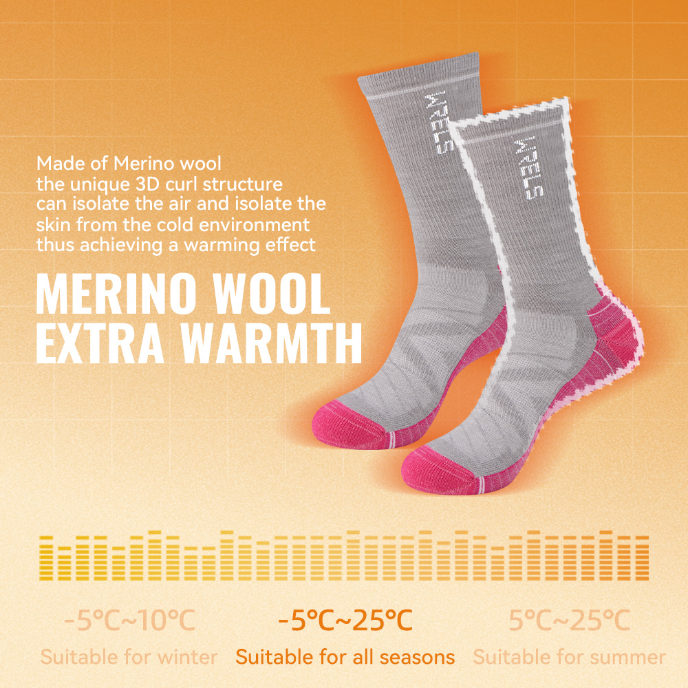 Kaos Kaki Wol Merino WRELS 1/2 - Thermal Sock Winter ulasan dan harga