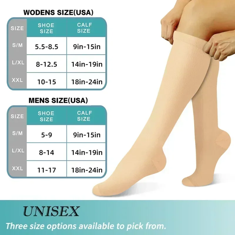 1 Pasang Kaus Kaki Kompresi Wa - Compression Sleeve Calf ulasan dan harga